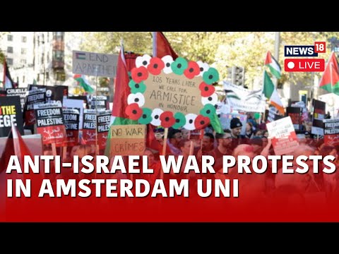 Pro-Plaestine Amsterdam University Protest LIVE | LIVE From The University Of Amsterdam | N18L