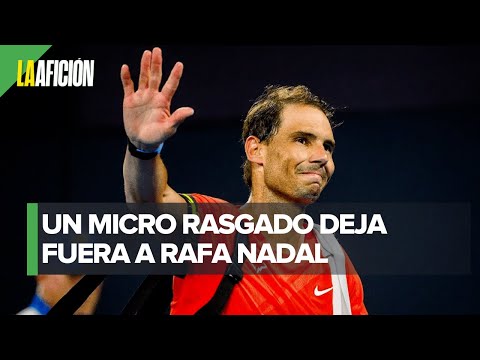 Rafael Nadal se perderá el Abierto de Australia debido a una lesión