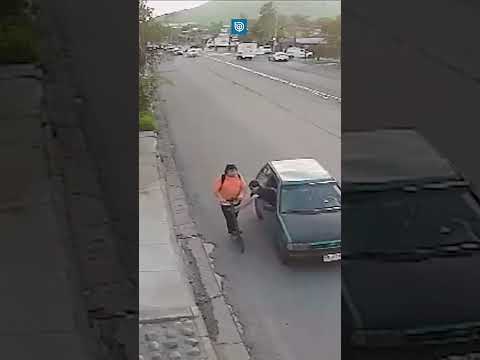 Hombre sufrió insólito robo de su scooter