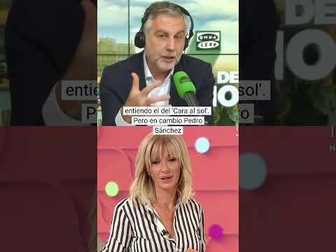 Alsina y Susanna Griso analizan la frase de Pedro Sánchez sobre la fachosfera y el Cara al sol