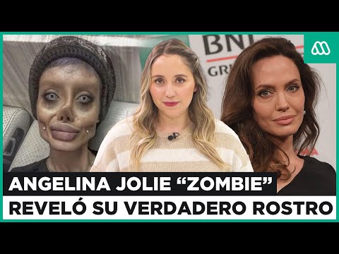 Angelina Jolie Zombie reveló su verdadero rostro