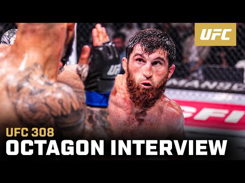 Magomed Ankalaev Octagon Interview | UFC 308