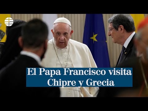 El Papa Francisco llega a Chipre en una visita que le llevará también a Grecia