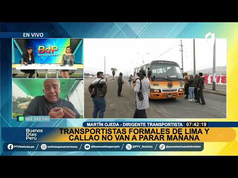 BSP ENTREVISTA ¿Habrá paro de transportistas este 3 de octubre?: Dirigente del gremio responde