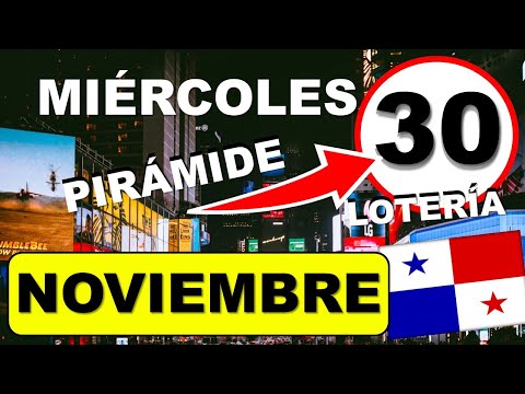 Piramide de la Suerte Miercoles 30 Noviembre 2022 Decenas Para Loteria Nacional Panama Comprar Ganar