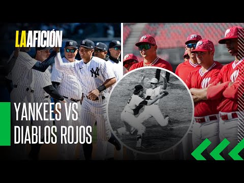 Por primera vez en 56 años, los Yankees visitarán CdMx para enfrentarse a los Diablos Rojos