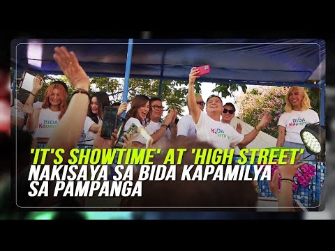 'IT'S SHOWTIME' at 'HIGH STREET' nakisaya sa Bida Kapamilya sa Pampanga