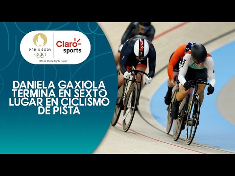 #Paris2024 | Daniela Gaxiola termina en sexto lugar en ciclismo de pista