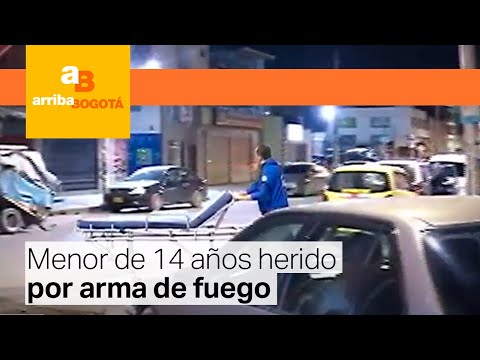 Policía le habría disparado a un menor en hechos confusos en Ciudad Bolívar | CityTv