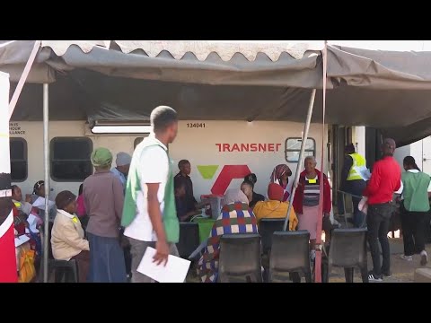 South Africa's traveling 'health train' offers rare free care to many