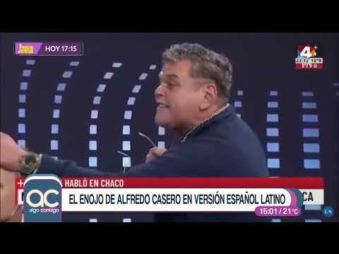 Algo Contigo - El enojo de Alfredo Casero en versión español latino
