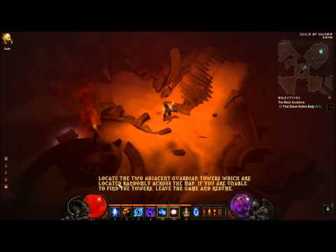 Diablo 3 - Epic AFK Gold/Xp Farming Spot. (Nerfed)