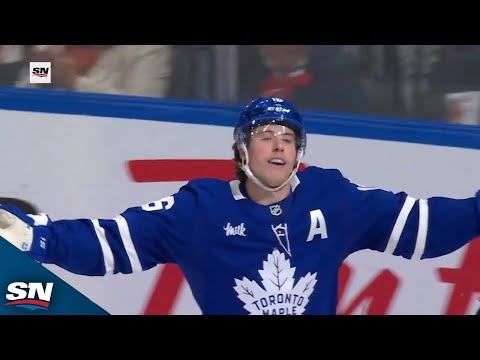 Mitch Marner Nets Maple Leafs First Shorthanded Goal vs. Canadiens