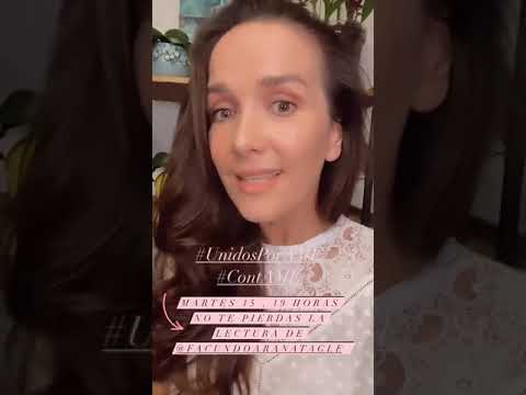 Natalia Oreiro invita a ir al Instagram de Facundo Arana para escucharlo leer una fábula