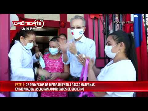 Mejores condiciones en casas maternas en el departamento de Estelí