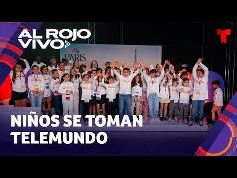 Pequeñines se apoderan de Telemundo Center y Al Rojo Vivo
