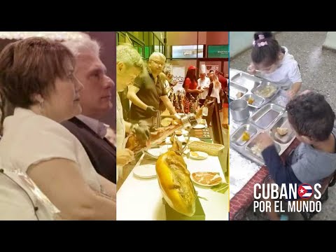 Lis Cuesta inauguró el Cubasabe, con recetas que el cubano de a pie jamás van a comer.