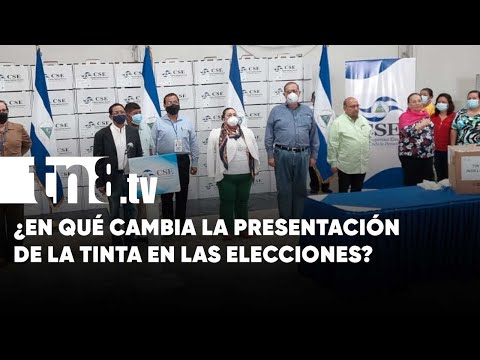 ¿En qué cambió la presentación de la tinta indeleble para estas elecciones? - Nicaragua