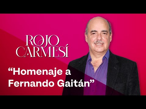Para ti, ¿qué significa Fernando Gaitán? Elenco de ‘Rojo Carmesí’ recuerda al gran maestro