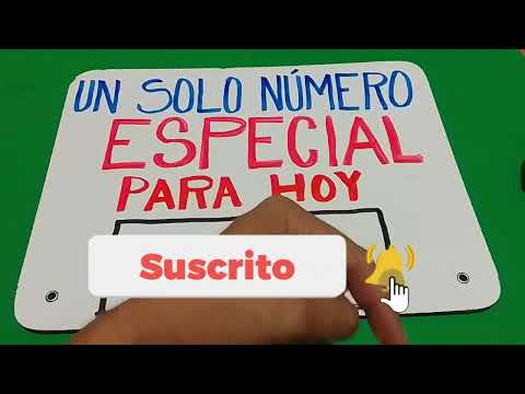 ESPECIAL PARA HOY…. UN SOLO NUMERO ESPECIAL PARA HOY.!!!