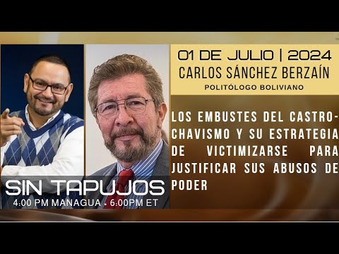 CAFE CON VOZ/   Luis Galeano con Carlos Sánchez Berzaín/ 01 DE JULIO 2024