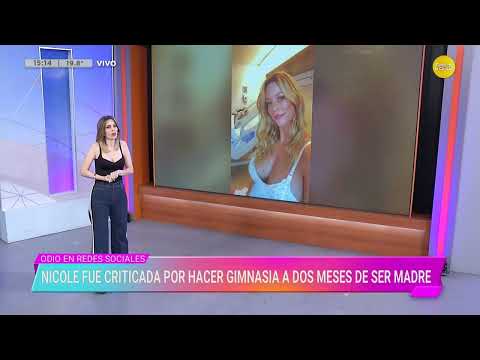 Nicole Neumann, criticada nuevamente a meses de ser mamá nuevamente ?VLC? 13-08-24