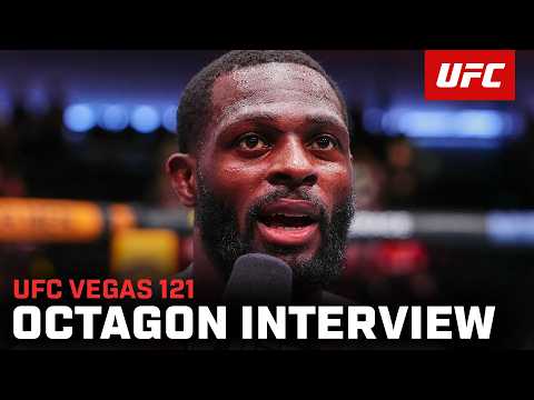 몬텔 잭슨의 옥타곤 인터뷰 | UFC Vegas 121
