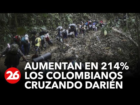 Aumenta en 214% la cantidad de colombianos cruzando la selva del Darién