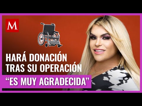 Wendy Guevara regalará sillas de ruedas al hospital donde la operaron