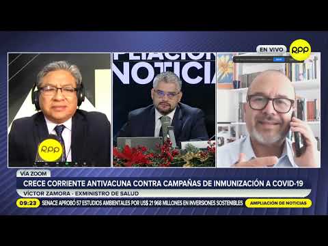 Víctor Zamora: Es muy difícil combatir los grupos antivacuna a través de las redes sociales