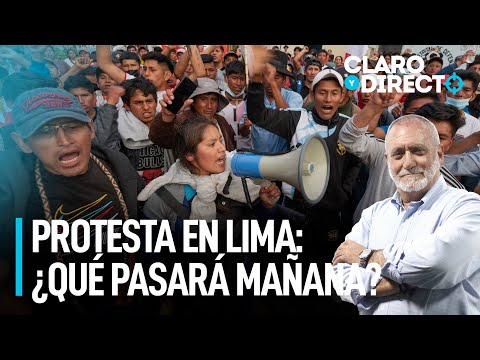 Protesta en Lima: ¿Qué pasará mañana? | Claro y Directo con Álvarez Rodrich