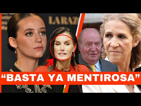 VICTORI?A FEDERICA Y LA INFANTA ELENA DESENMASCARAN a REINA LETIZIA por ATAQUES CONTRA REY EME?RITO