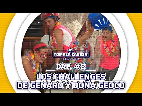 Los Challenges de Genaro y Doña Geoco | 3 Familias | Los Tomalá Cabeza: Influencers (Serie Web)