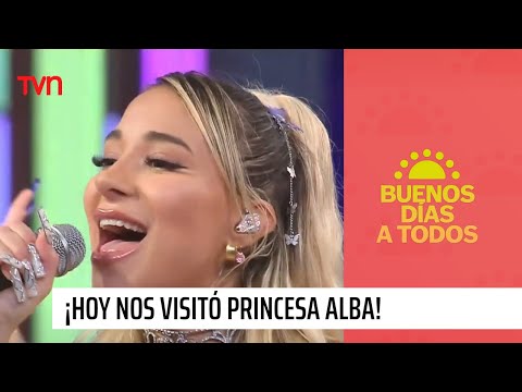 ¡Princesa Alba nos presentó su nueva canción, Winter Love! | Buenos días a todos
