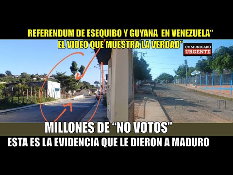 La HUMILLACION de Maduro en referendum ESEQUIBO Pueblo despertando Miraflores temblando