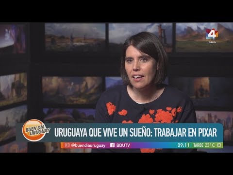 Buen día Uruguay - Uruguaya que vive un sueño: trabajar en Pixar