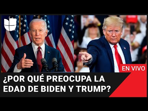 ¿Es la edad de Biden y Trump un problema para ser presidentes? #HablaConUnivision