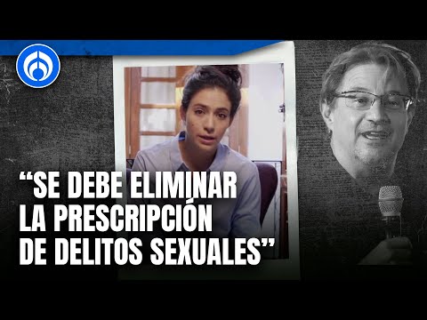 Itzel Schnaas, denunciante de Andrés Roemer, pide desaparición de prescripción de delitos sexuales