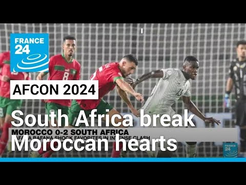 AFCON 2024: South Africa break Moroccan hearts in 2-0 masterclass • FRANCE 24 English