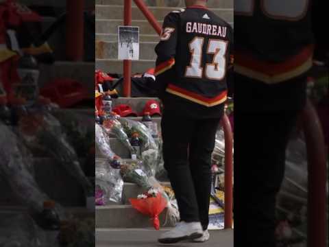 Fans In Calgary Pay Tribute To Johnny Gaudreau ❤️