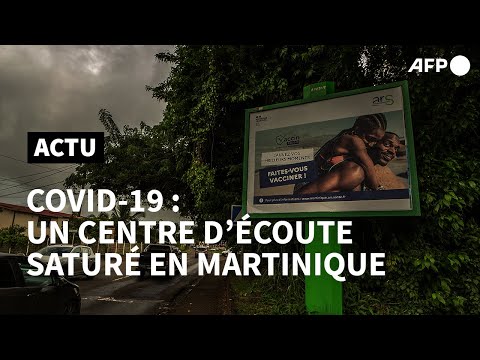 Martinique: les appels à l'aide augmentent avec l'angoisse du virus | AFP