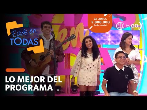 Estás en Todas: Mariagracia Mora presenta nuevo grupo musical Canella y canta en vivo (HOY)