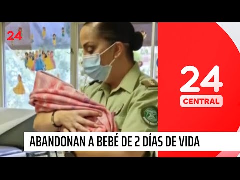 Abandonan en una mochila a bebé de 2 días de vida | 24 Horas TVN Chile