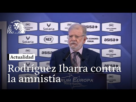 El expresidente de #Extremadura Rodríguez Ibarra compara la amnistía con una violación