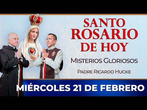 Santo Rosario de Hoy | Miércoles 21 de Febrero - Misterios Gloriosos  #rosario #santorosario