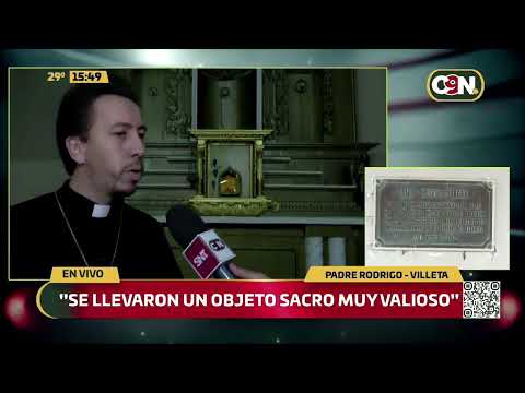 Sacerdote denuncia que robaron en una parroquia de Villeta