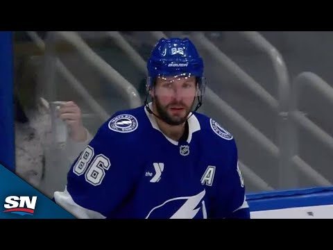 Nikita Kucherov Bangs Home Goal Off Sweet Dish From Jake Guentzel