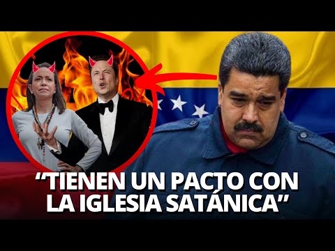 NICOLÁS MADURO ACUSA A CORINA MACHADO Y ELON MUSK DE HACER PACTO SATÁNICO | EN VIVO