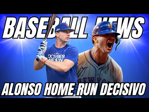 PETE ALONSO CON EL HOME RUN GANADOR PARA AVANZAR A LOS METS