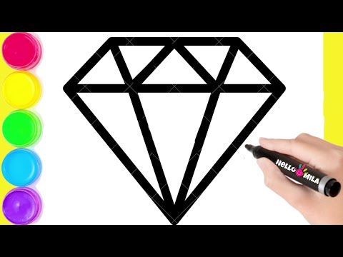 HowtoDrawaRainbowDiamond